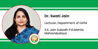 S.S. Jain Subodh P.G.Mahila Mahavidyalaya, Lecturer, Department of EAFM: Dr. Swati Jain Interview